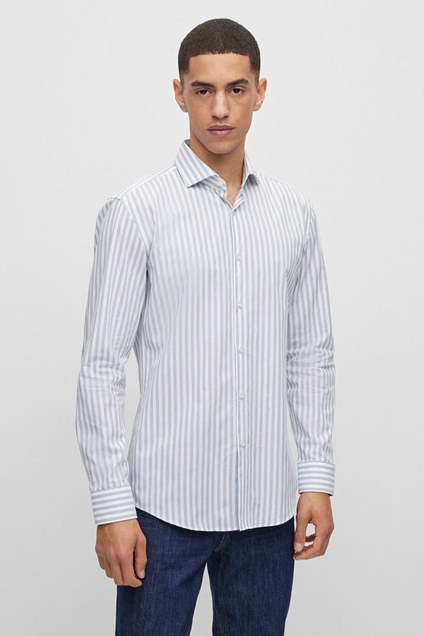 ΑΝΤΡΙΚΟ ΠΟΥΚΑΜΙΣΟ HUGO - 451 ΣΙΕΛ